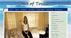 Desktop Screenshot of karinsartoftouch.com